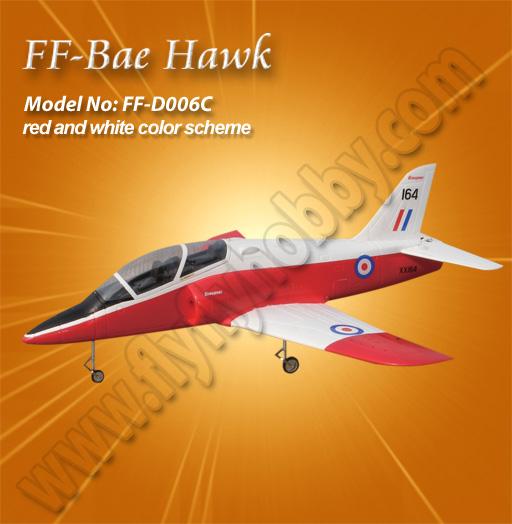 Hawk red and white color scheme